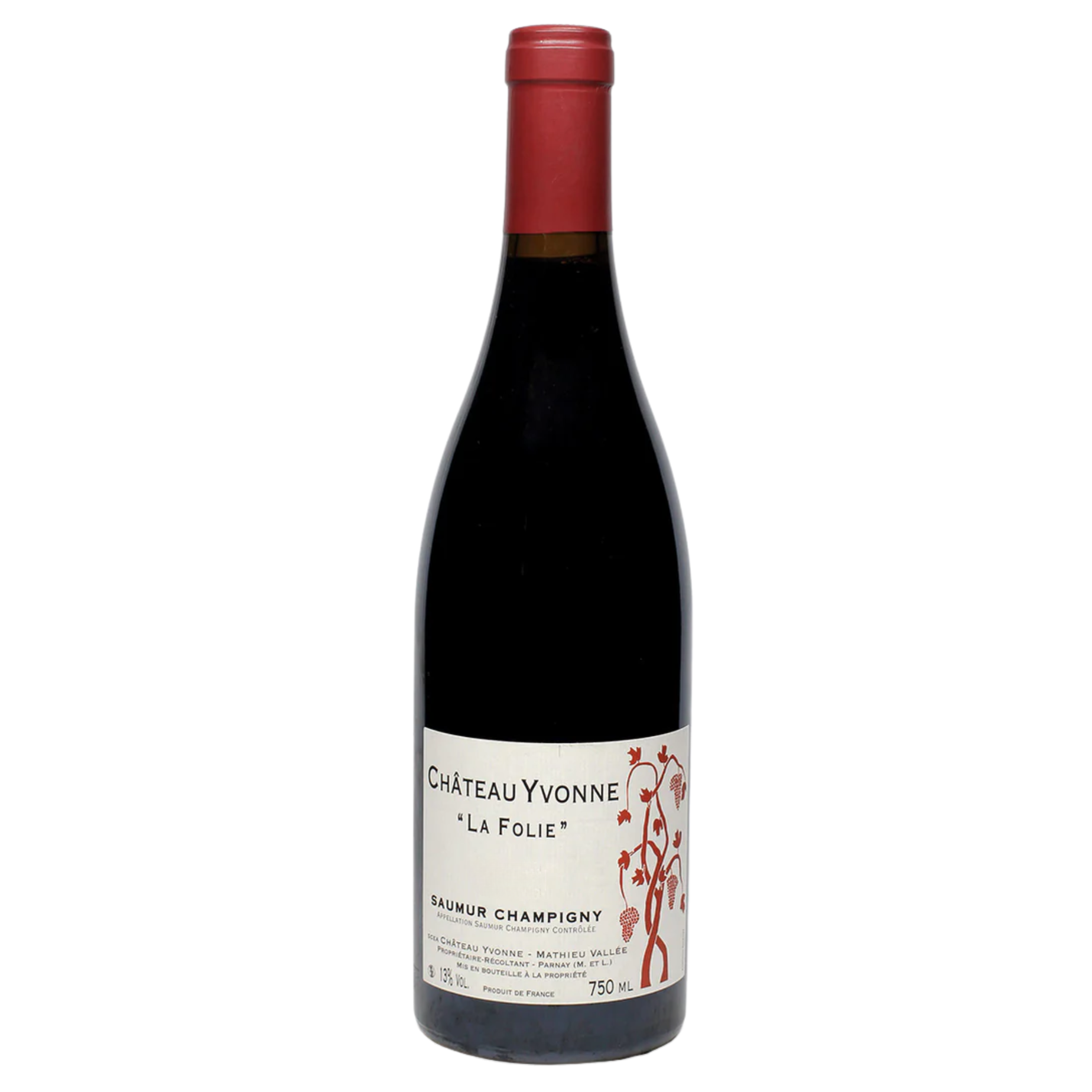 CHATEAU YVONNE 2023 Château Yvonne Saumur Champigny "La Folie", Loire Valley, France