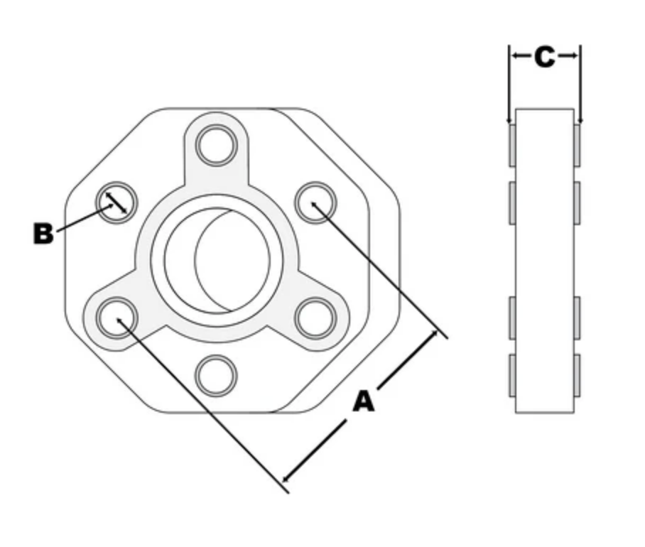 PTI GAF01 013 Rubber Flex Disc