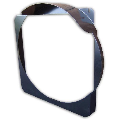 TOMS OFFROAD V8 Radiator Fan Shroud, 3 in Body Lift, 66 77 Ford Bronco