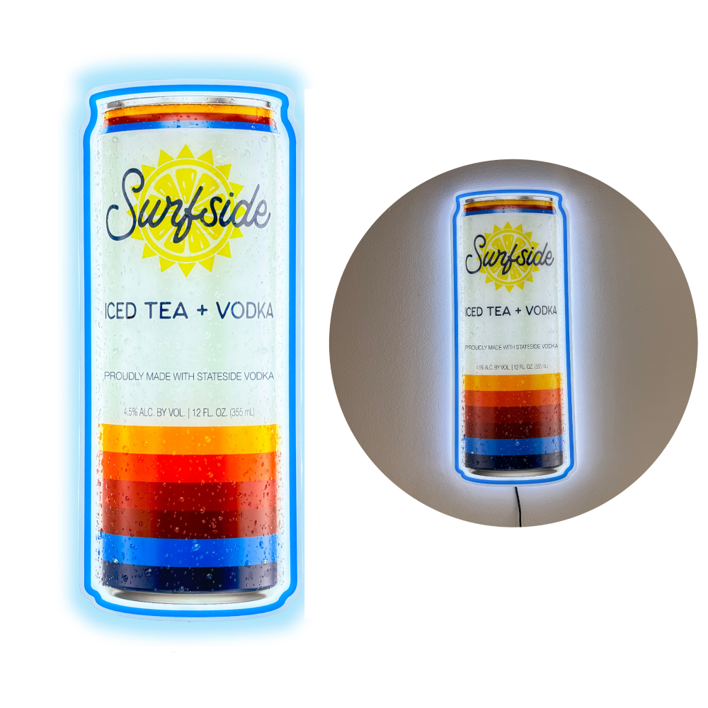 Surfside Iced Tea LED Sign