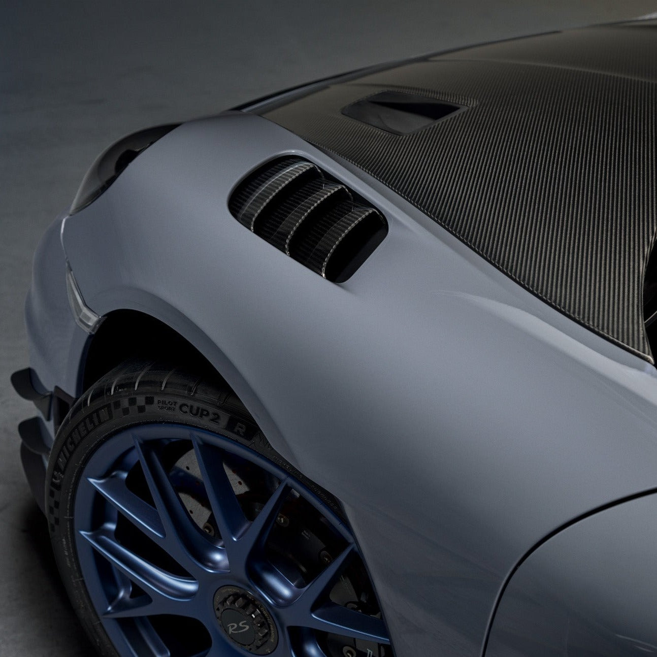 Porsche Carbon Fiber Louvers for Cayman GT4 RS