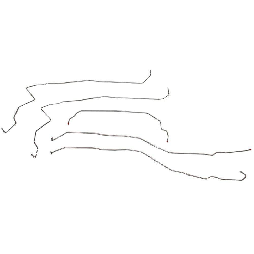 FINE LINES TKT0705OM  07 12 Silverado/Sierra 2500HD/3500HD, W/O Code JL4, Front Brake Line Kit; Steel