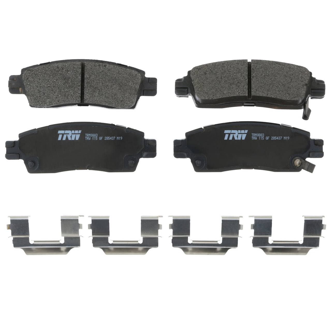 TRW Disc Brake Pad Set – Rear (Semi Met) (Pro)