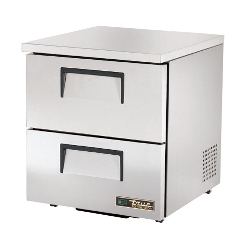 True TUC 27D 2 LP HC 27" Low Profile 2 Drawer Undercounter Refrigerator