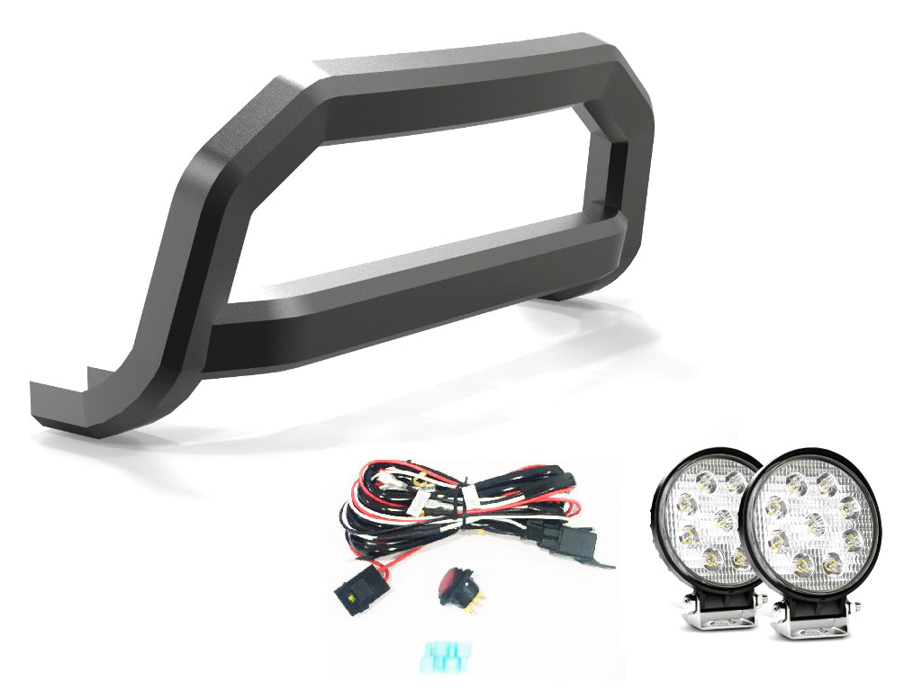 VANGUARD OFF ROAD Vanguard Black Powdercoat Front Guards Bull Bars Bumper Guard for 2015 2015 mercedes benz ml400 nan