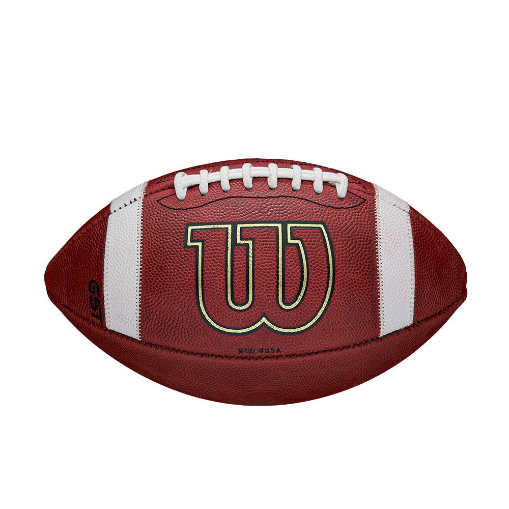 Wilson 1002 GST Leather Game Football   Official Size
