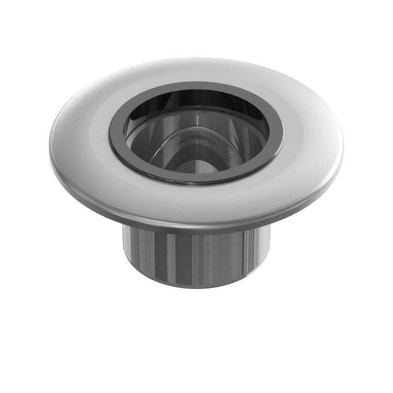 Taco Marine Z10 4097POL Polished, Aluminum, Stainless Steel, Flush Mount Table Base, 6"
