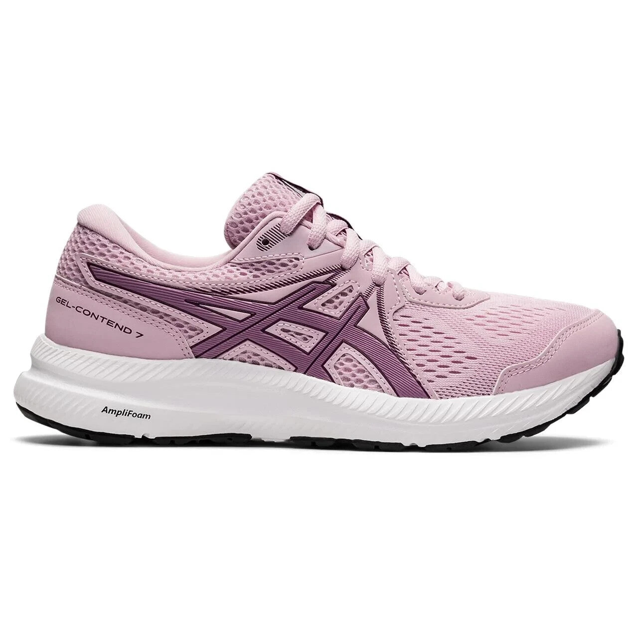 2718 Asics Gel Contend 7 1012A911 704 Womens US 5.5 Barely Rose Running Shoes EEE4070