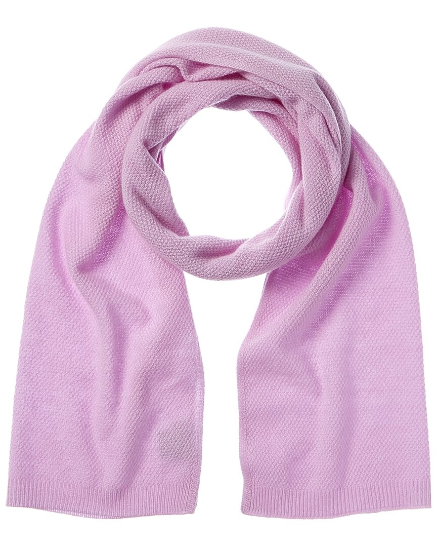 2000 Phenix Lightweight Moss Stitch Cashmere Scarf