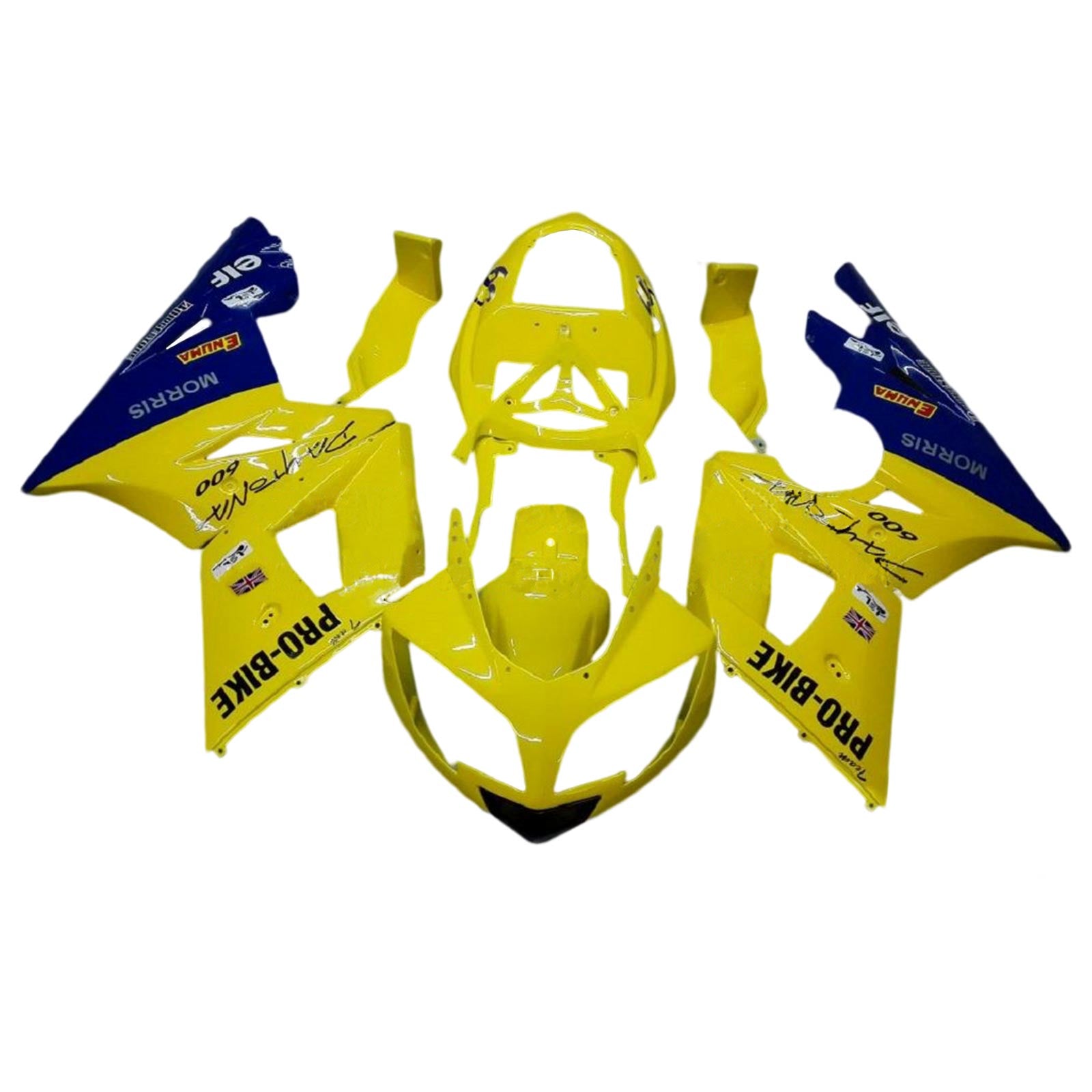 VIPIH Amotopart Triumph Daytona 600 650 2002 2005 Fairing Kit Bodywork Plastic ABS