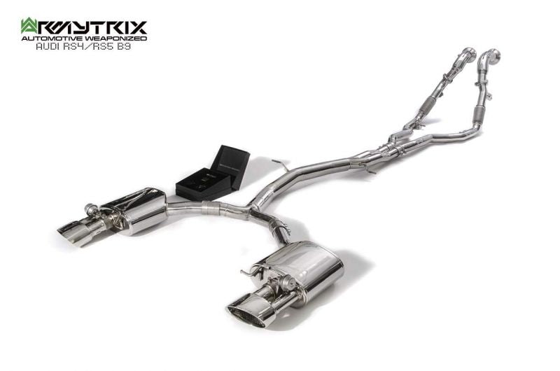 Armytrix Stainless Steel Valvetronic Cat Back Exhaust System (OE VALVETRONIC INTEGRATION)