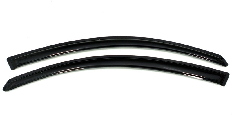 AVS 08 12 Nissan Altima Coupe Ventvisor Outside Mount Window Deflectors 2pc   Smoke