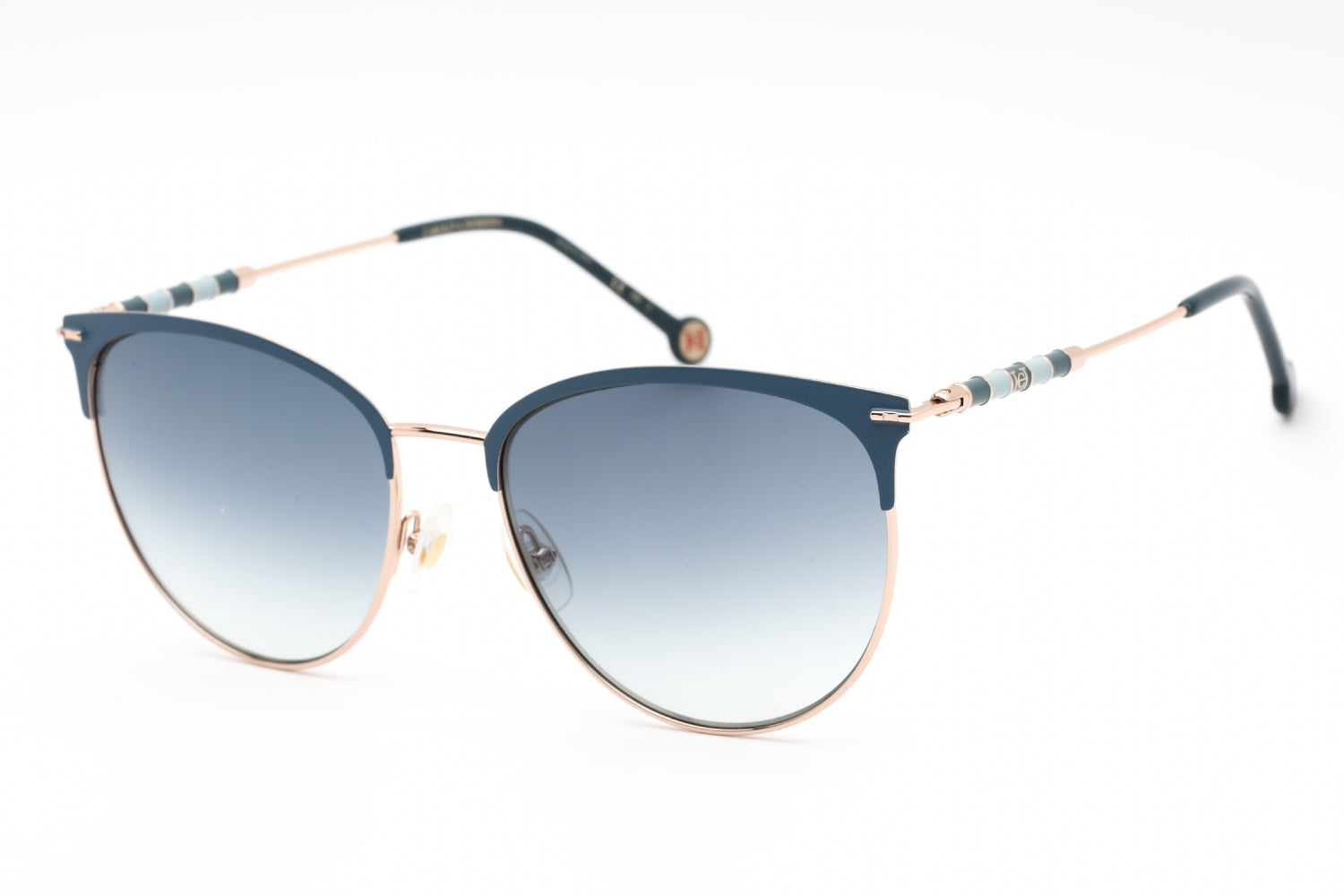 2610 Carolina Herrera CH 0037 S 0PEF 08 Round Sunglasses 58 mm