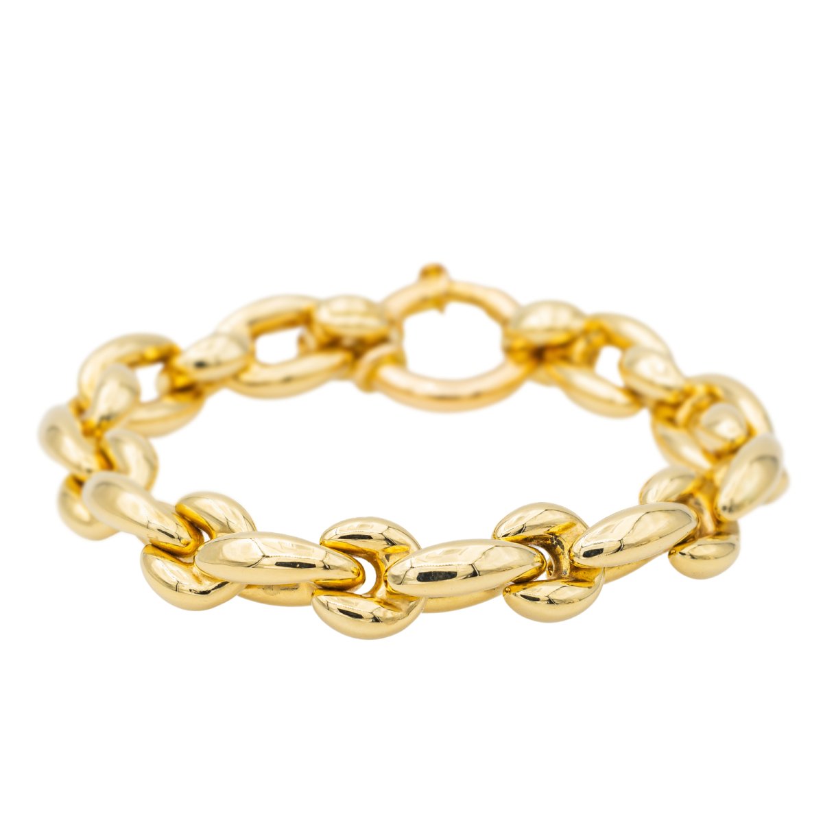 RIVLUXE CAPLAIN SAINT ANDRÉ bracelet in yellow gold and sapphire