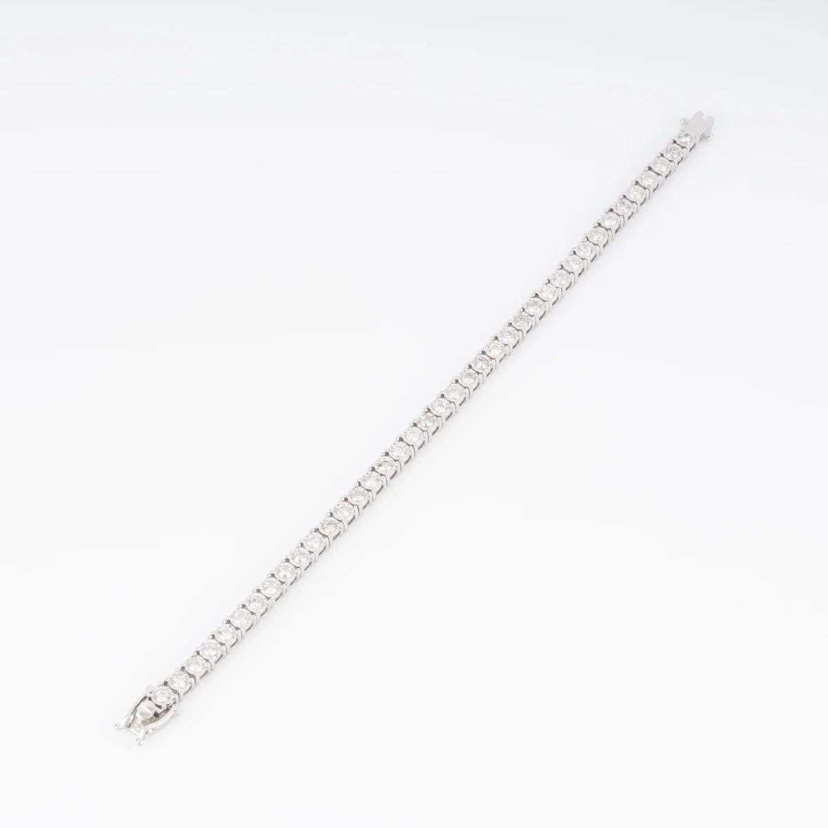 ADALGYSE Riviere and white gold bracelet adorned with diamonds