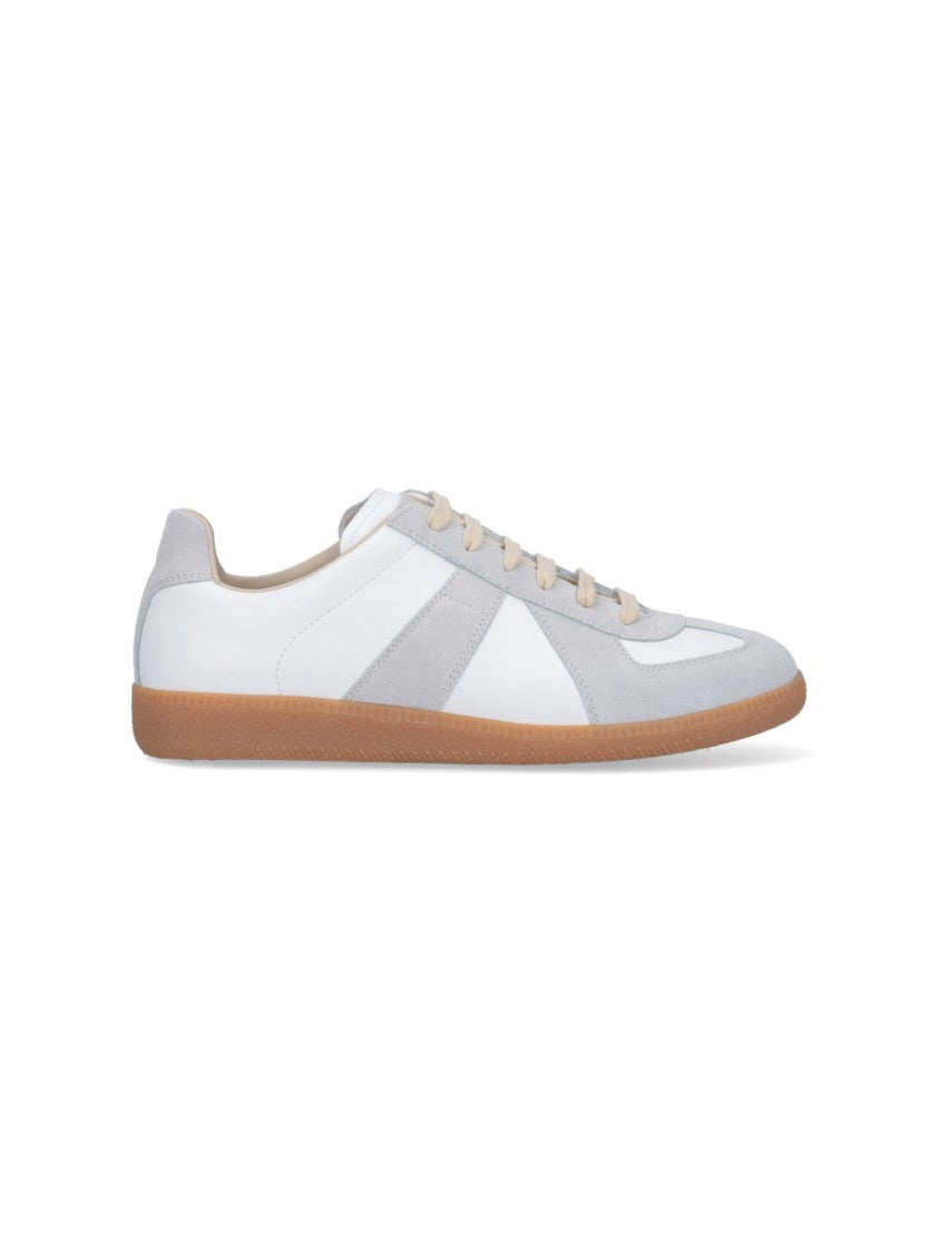 2934 Replica" Sneakers – White Grey