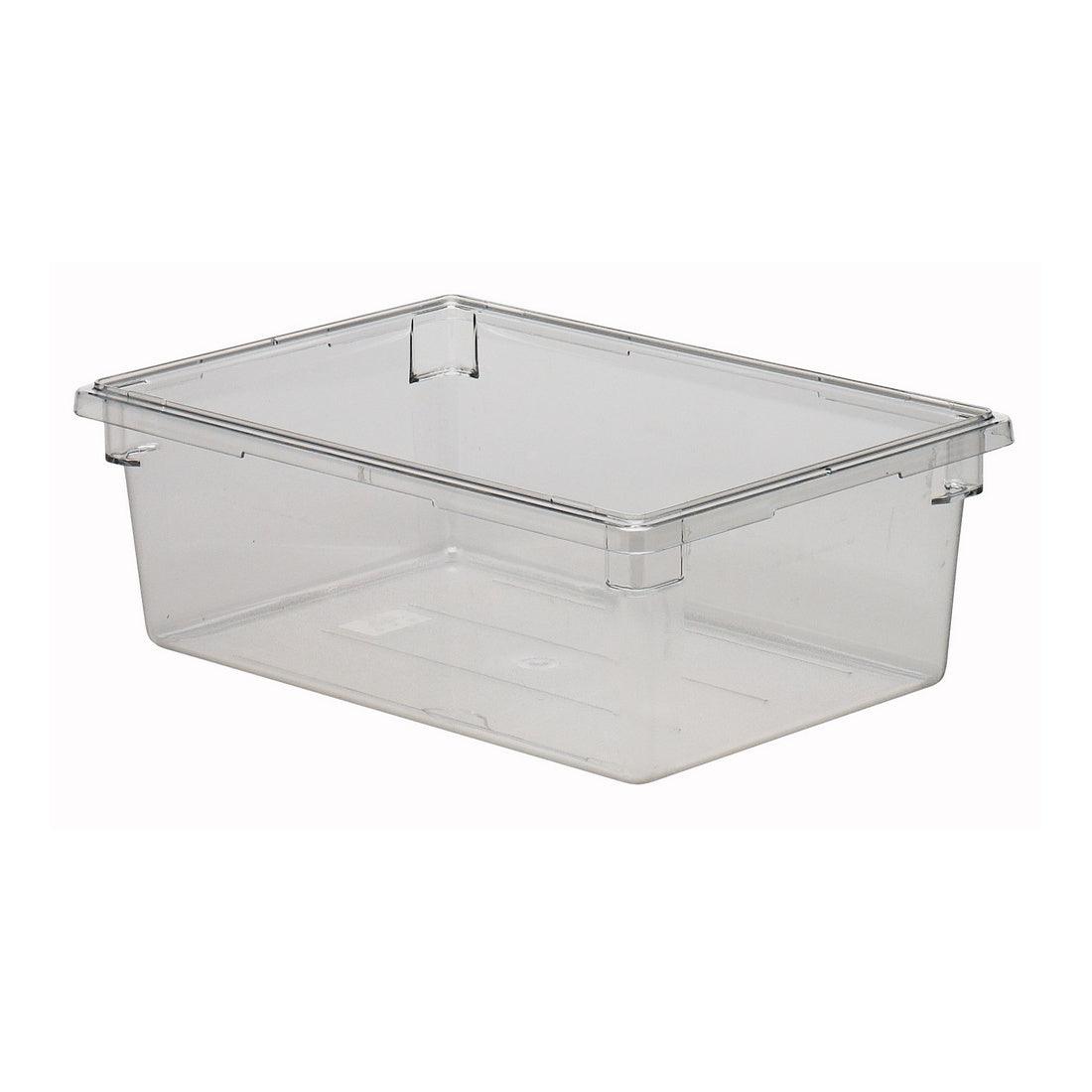 Cambro 26" x 18" x 12" Camwear Clear Food Storage Box   182612CW135