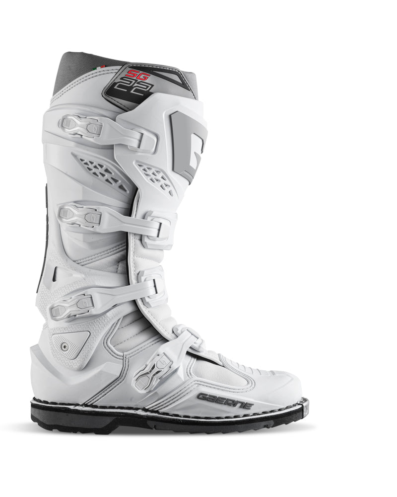 Gaerne SG22 Boot White Size   10.5