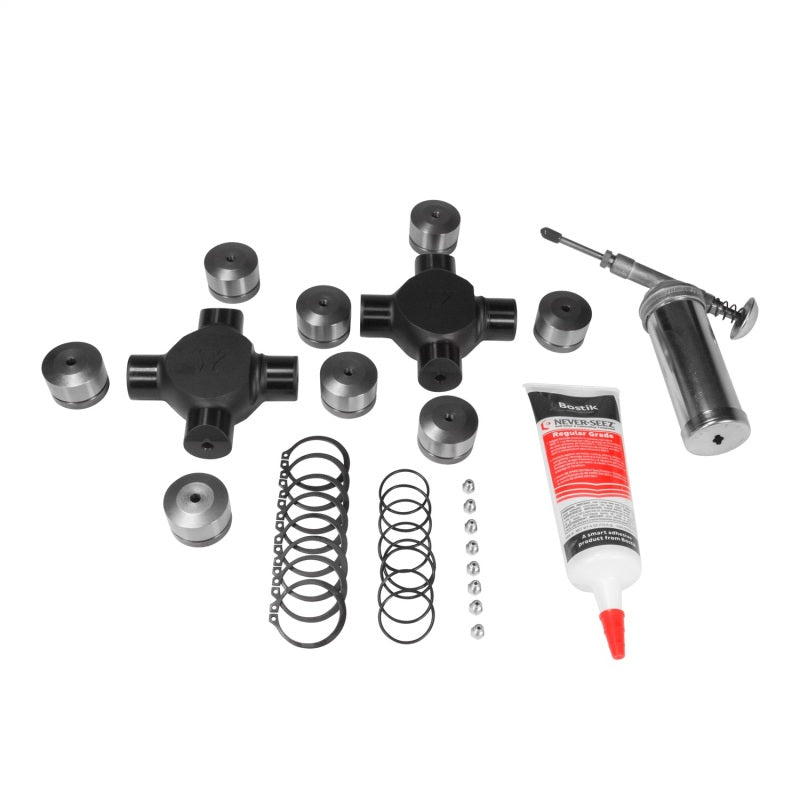 YUKON GEAR & AXLE Yukon Chromoly Front Axle Kit for Dana 60 Inner/Outer Both Sides Super Joints