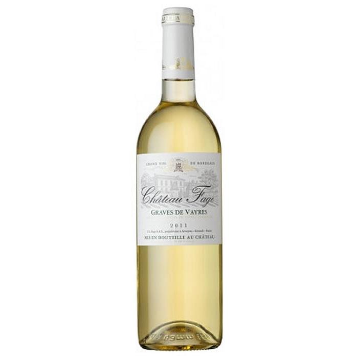 OMGCHEERS Chateau Fage Blanc Graves De Vayres