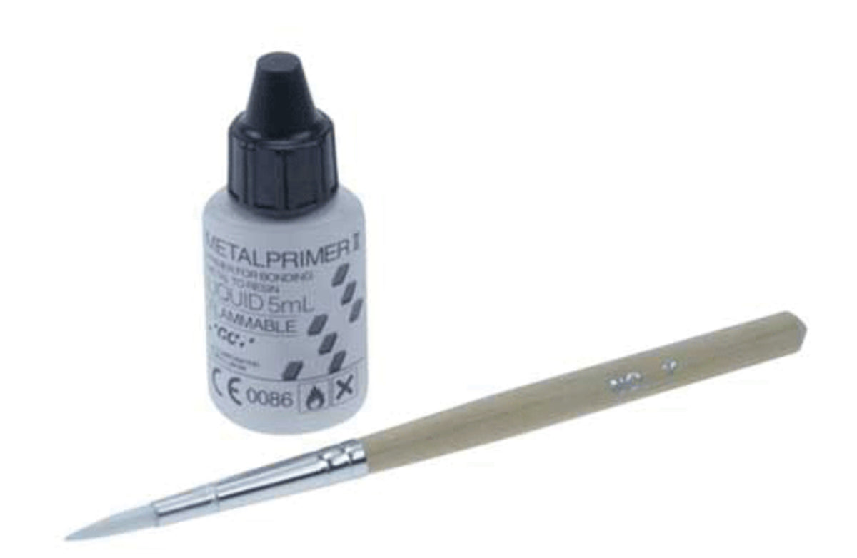 FOCUS GC 000554 MetalPrimer II Dental Primer Liquid For Bonding Resin To Metal 5 mL