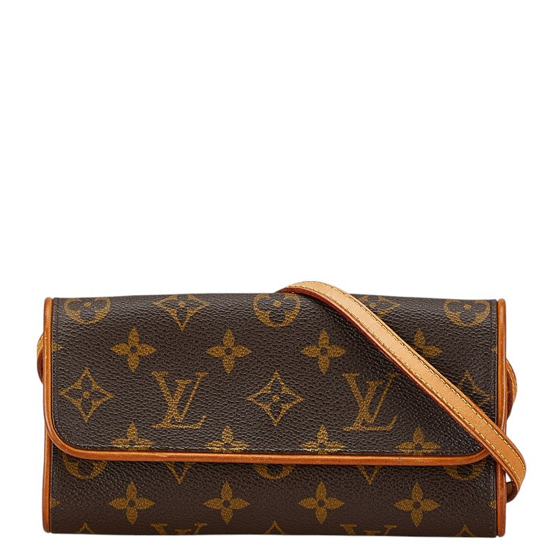 2604 Louis Vuitton Monogram Twin PM Shoulder Bag