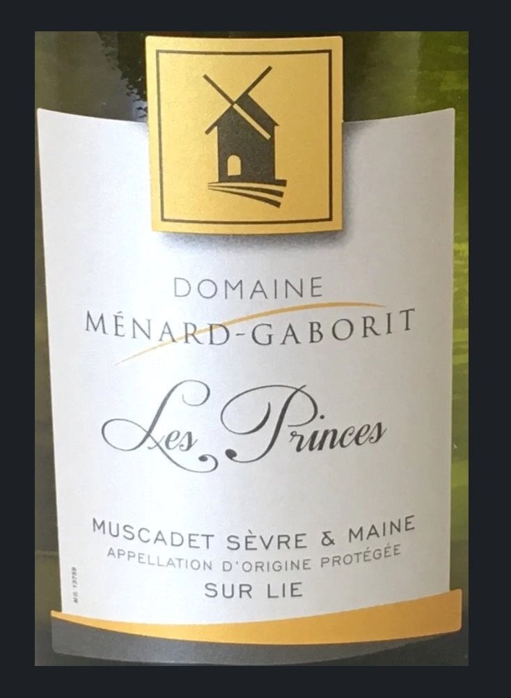 TERROIR Domaine Menard Gaborit Muscadet Les Princes 2023   750ml
