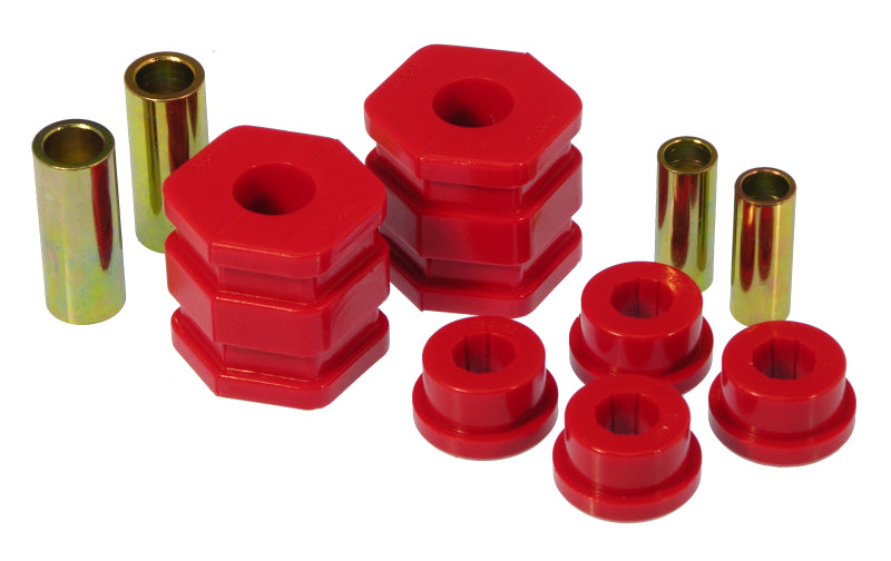Prothane 96 00 Honda Civic Front Lower Control Arm Bushings   Red
