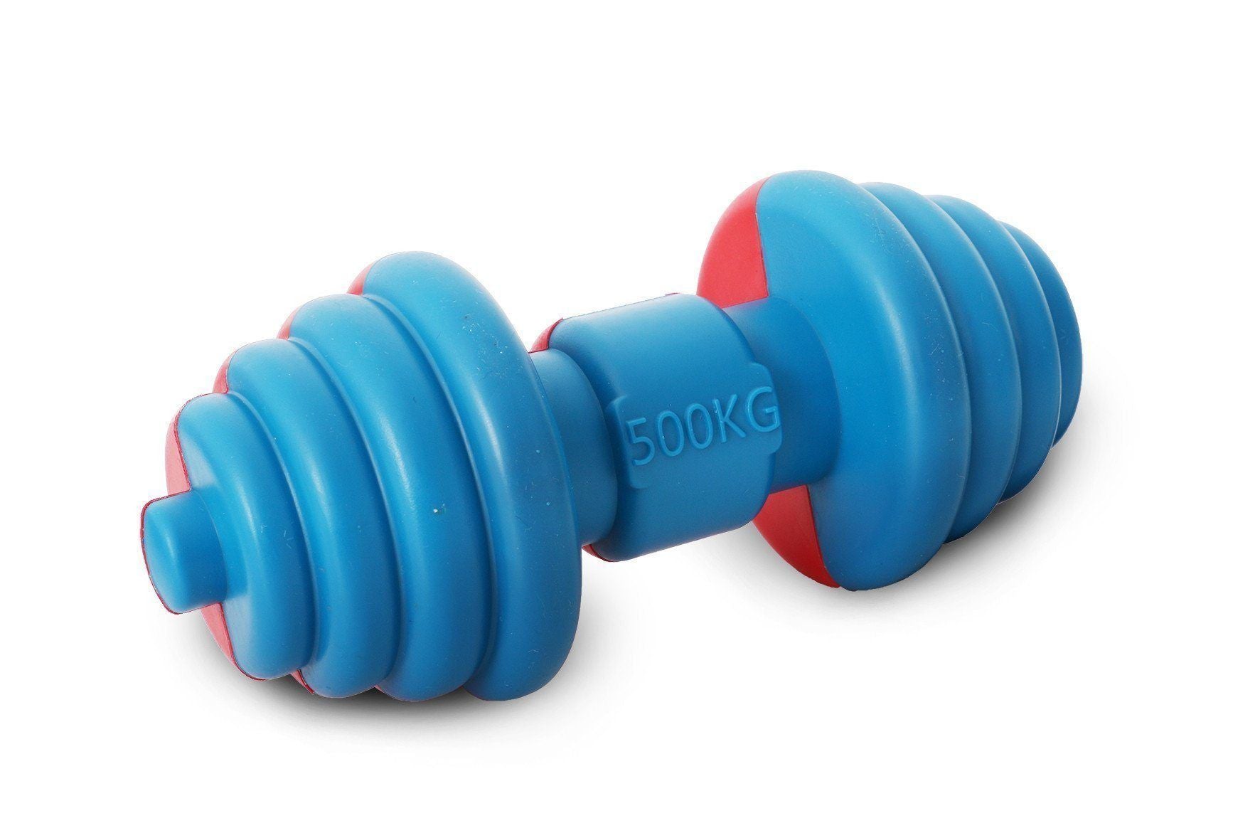 2223 Pet Life 'Iron Wag' Durable Chew and Fetch TPR Waterproof Floating Dog Toy
