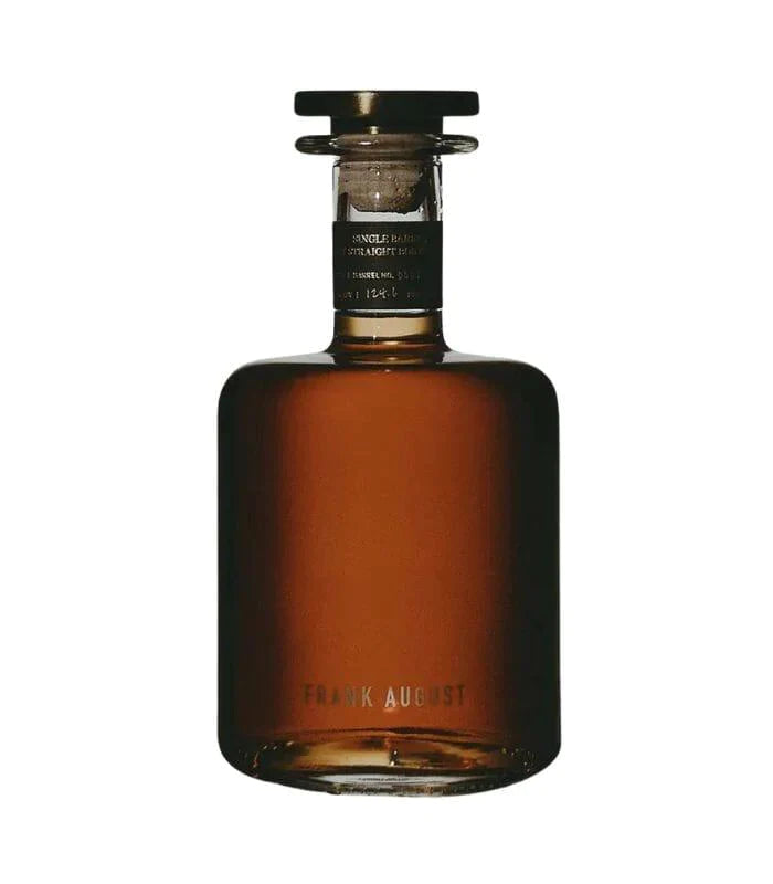 FRANK AUGUST WHISKEY Frank August Single Barrel Cask Strength Bourbon Whiskey 750mL