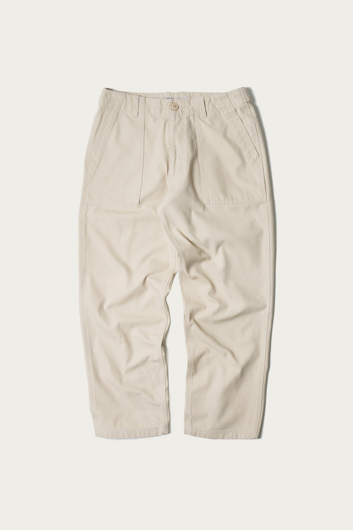FRIZMWORKS Jungle Cloth Fatigue Pants   Cream
