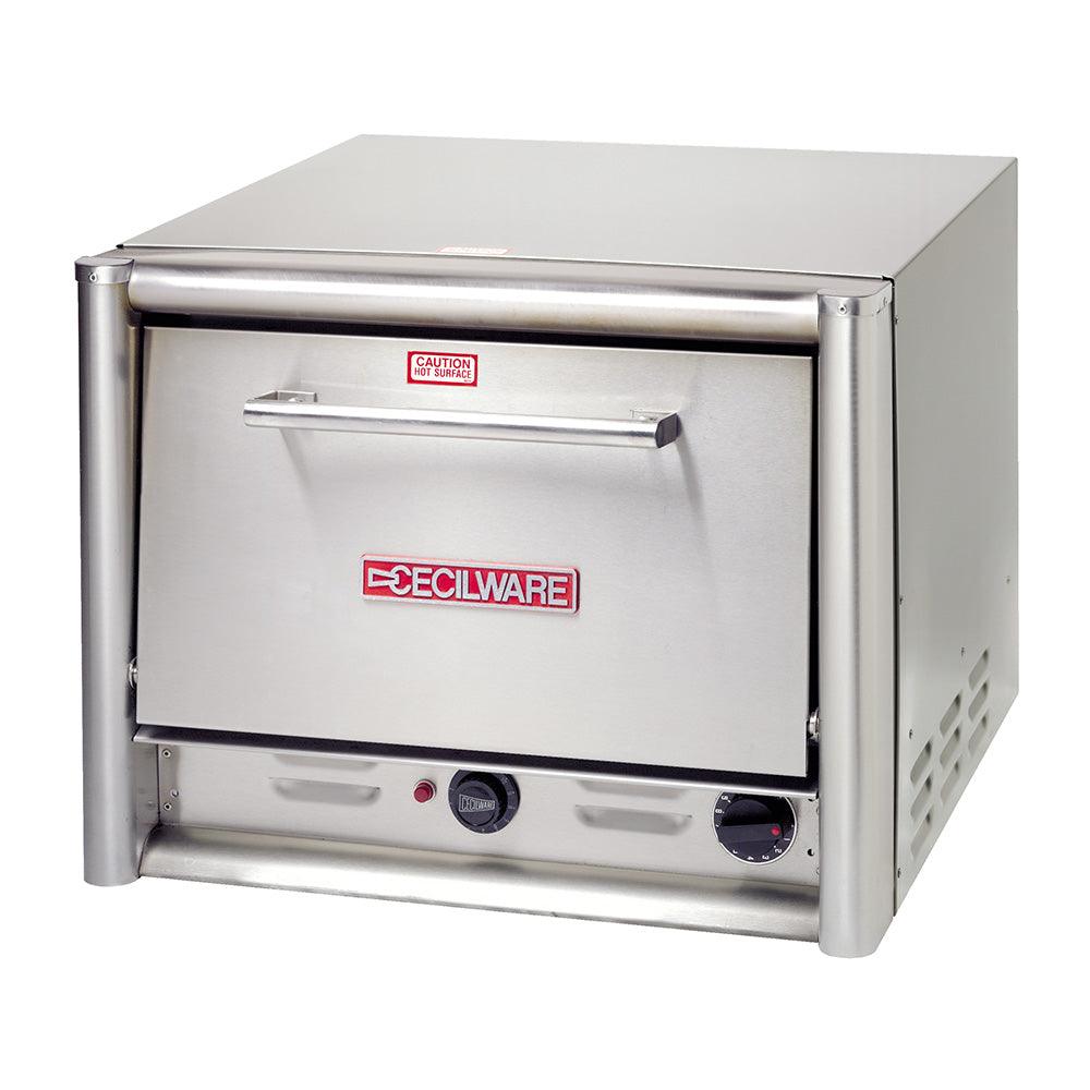 GRINDMASTER CECILWARE Grindmaster Cecilware PO18 22.5" Countertop Electric Pizza Oven With Analog Control   120V, 1.8 kW