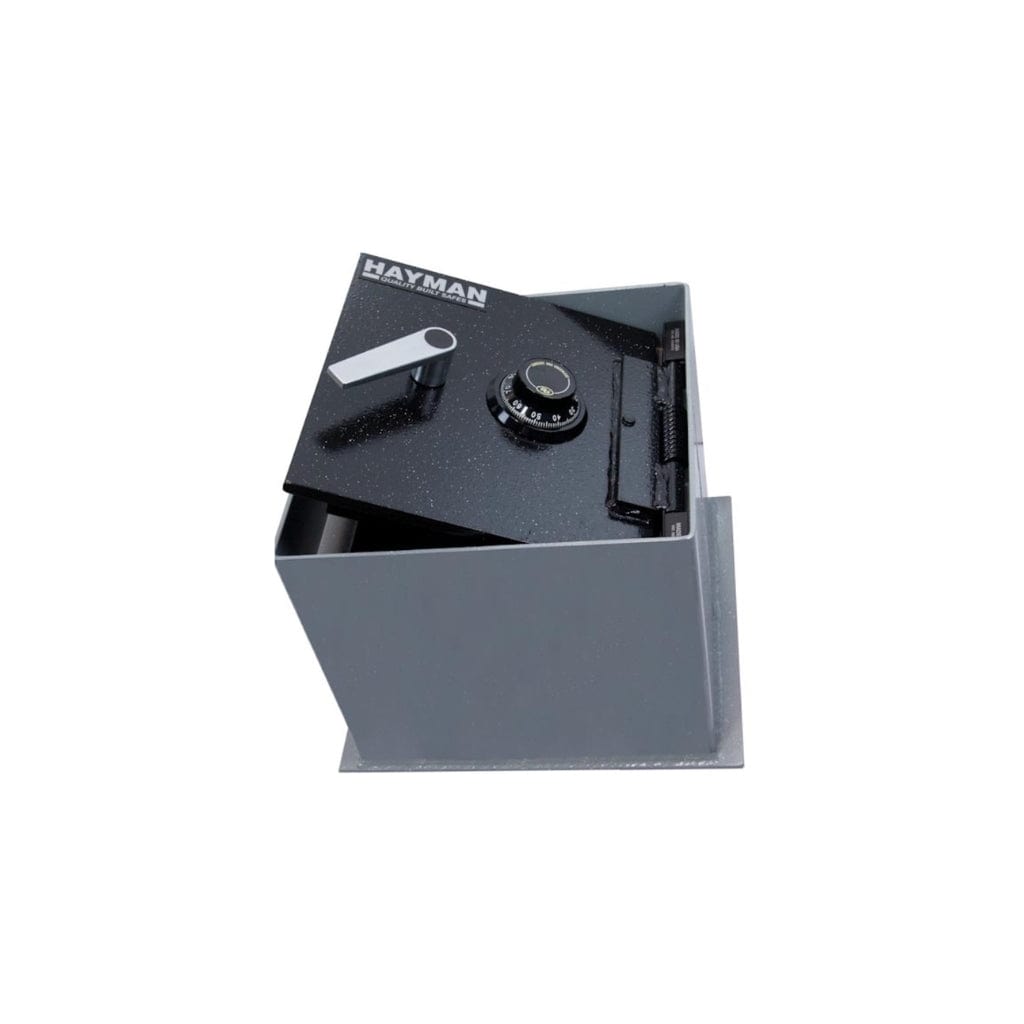 Hayman FS8 In Floor Steel Body Only with Dustcover 0.97 Cubic Feet Storage Capacity
