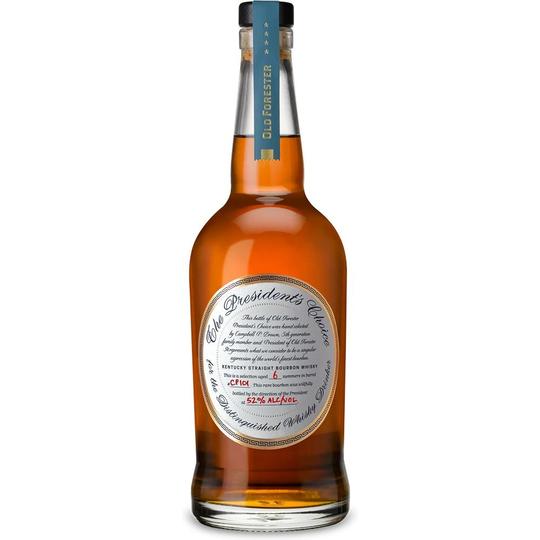 Old Forester President's Choice Barrel #007 Signed Kentucky Straight Bourbon Whiskey 750ml
