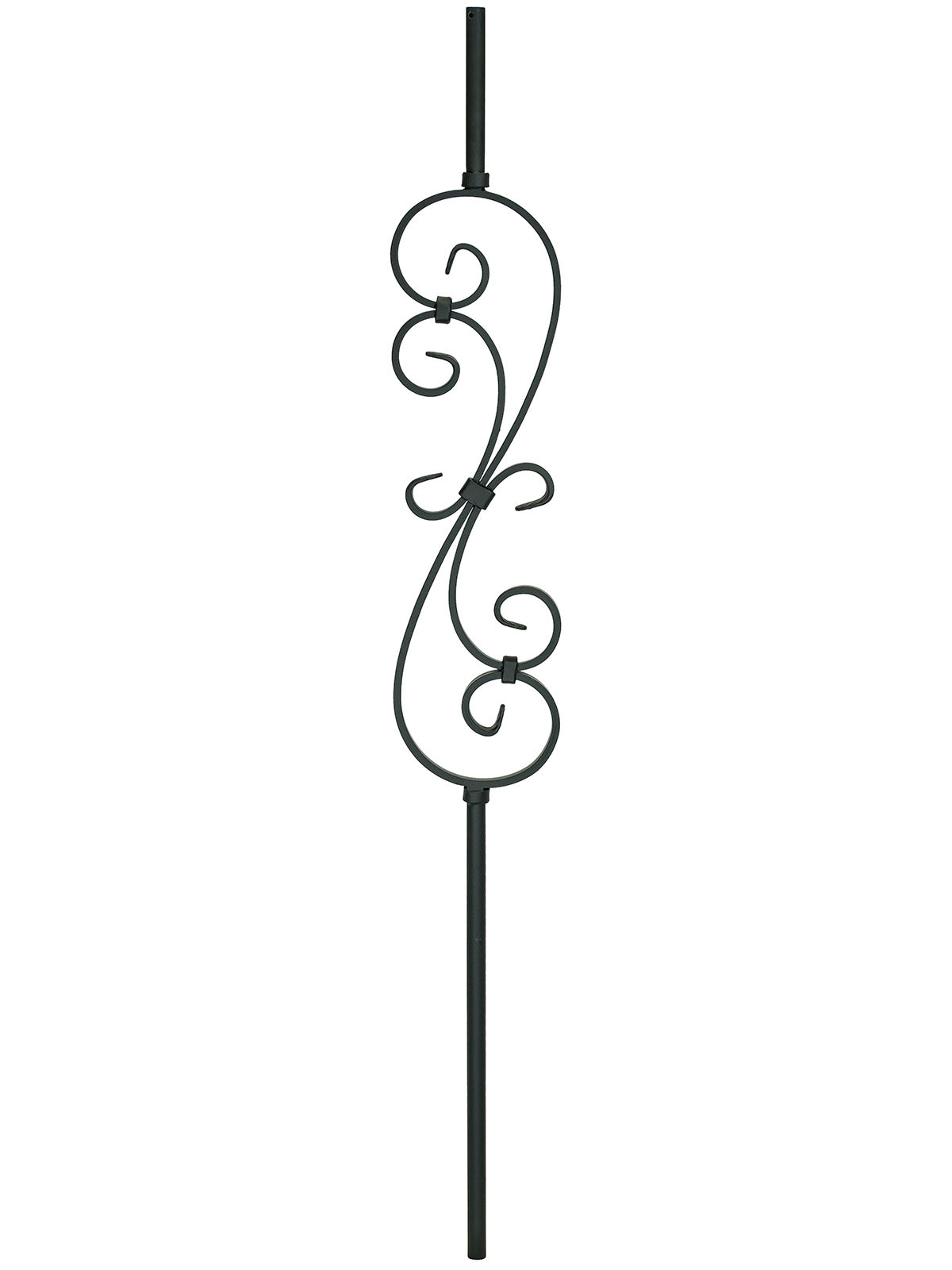 SOURCE Iron Baluster 2GR56   5/8" Round   S Scroll