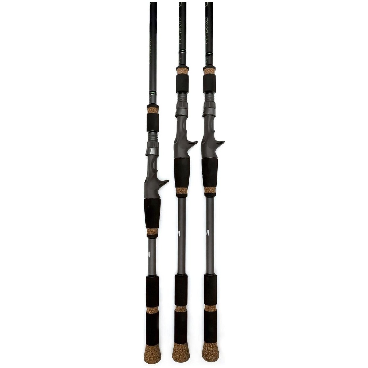 Mustad MR009 GHB M 96 G Series Hybrid Baitcaster Rod 9'6" Medium 2 Pc