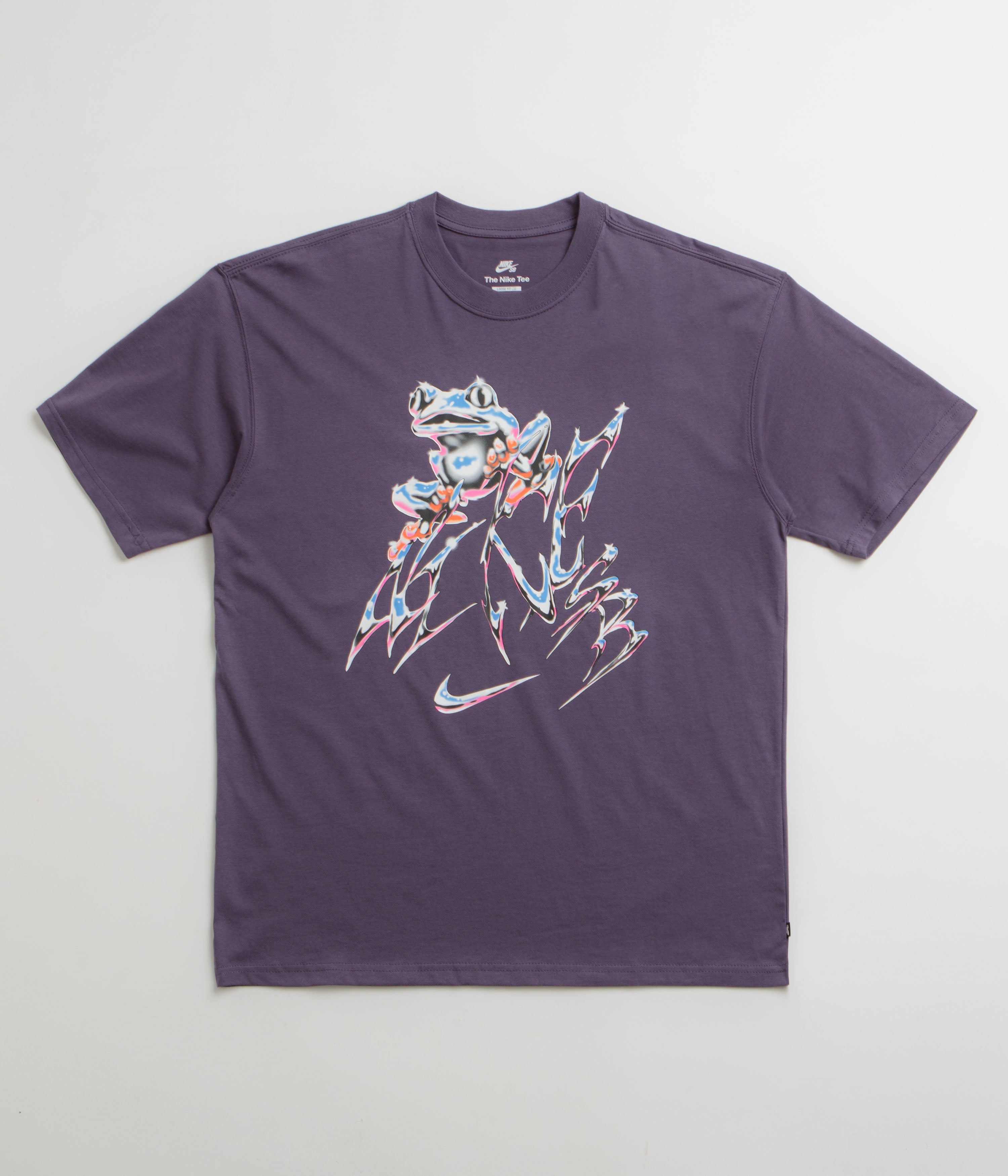 Nike SB Lazy Gawd T Shirt   Dark Raisin