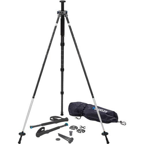 Novoflex TRIOMWALK III TrioPod M Tripod with Hiking Stick Legs