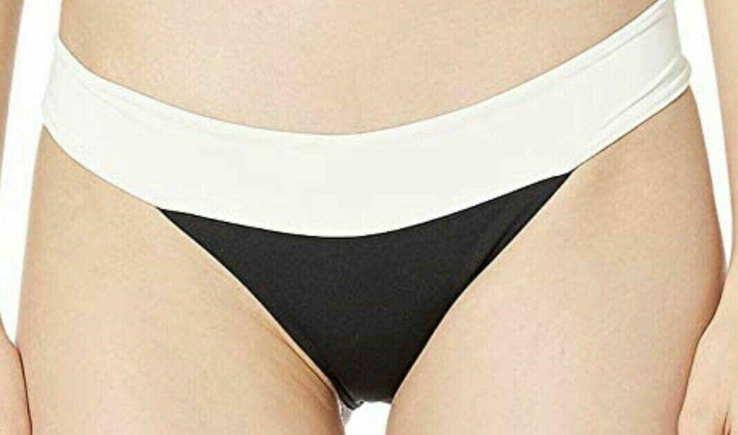 NWT L*Space Color Block Veronica Bottoms Black Cream Size XL