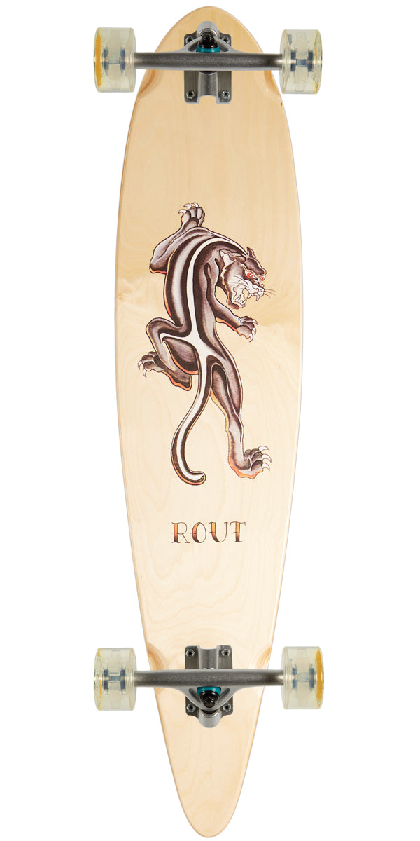 ROUT SUPPLY CO. Rout Flash Pintail Longboard Complete