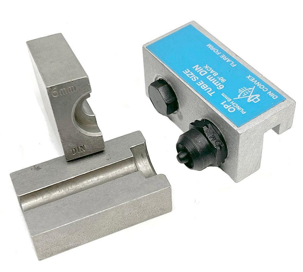 CBS 6mm SINGLE DIN Die Set for Professional Brake Pipe Flaring Tool