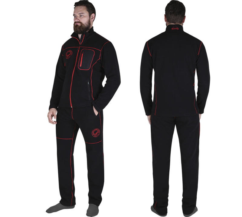 Alaskan Fleece suit ROYAL FISH (gray)
