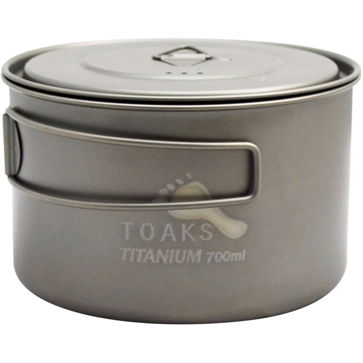 TOAKS Light Titanium 700ml Outdoor Camping Cook Pot POT 700 D115 L