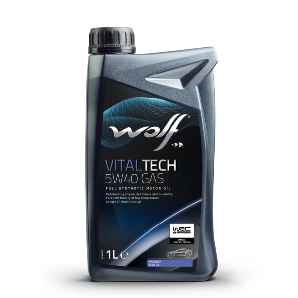 EL CATALOG Wolf VitalTech 5W40 Gas   1L