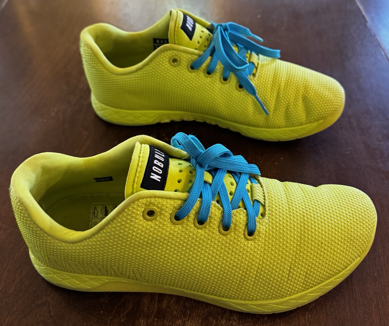 APL SCARPE DA CORSA NOBULL Outwork SuperFabric in giallo Minion   UNISEX: M 9 5   W 11