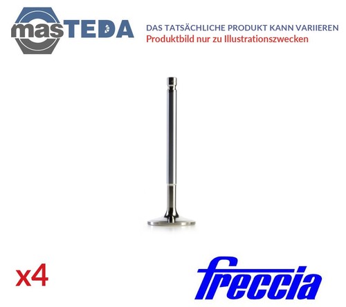 R4776 BMCR ENGINE INLET VALVE FRECCIA 4PCS NEW OE QUALITY