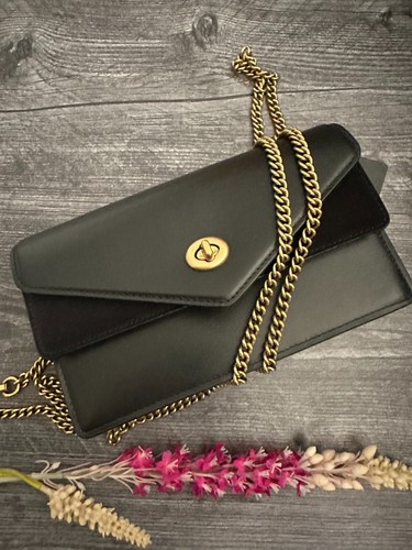 Coach Clutch Crossbody Black 4957