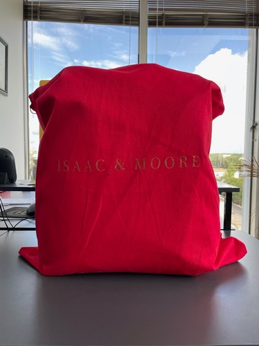 MOORE & GILES Originally $1 500 Red Isaac And Moore Backpack