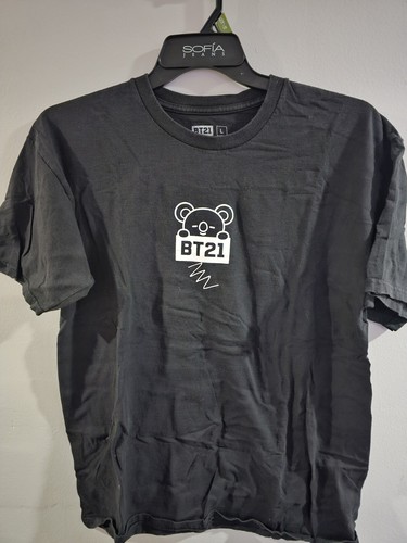 Anti Social Social Club x BT21 Club Koya Black T Shirt L  Size Large
