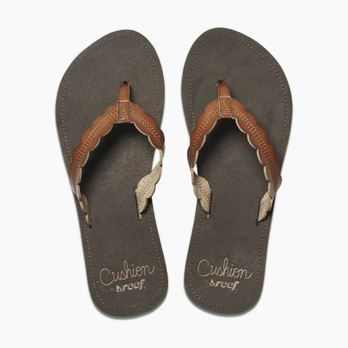 Reef Cushion Celine Sandals Womens Rust 6